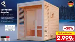 Netto Marken-Discount Saunahaus Angelia Angebot