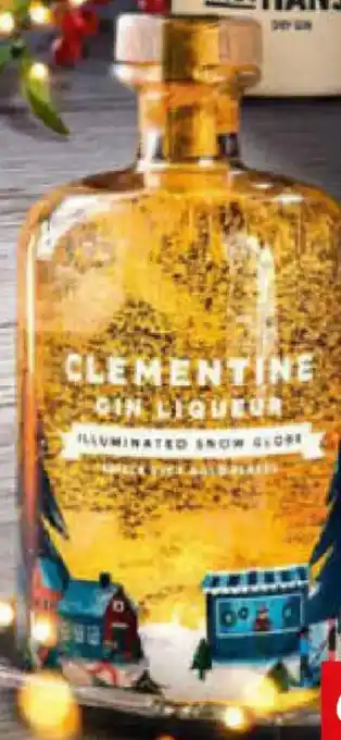 Netto Marken-Discount Clementine Snow Globe Gin Liqueur Angebot