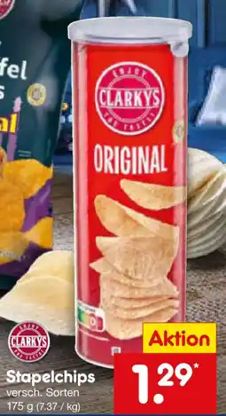 Netto Marken-Discount CLARKYS Stapelchips Angebot