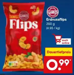 Netto Marken-Discount CLARKYS Erdnussflips Angebot