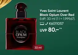 Galeria Yves Saint Laurent Black Opium Over Red Angebot