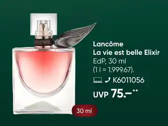 Galeria Lancôme La vie est belle Elixir Angebot