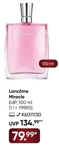 Galeria Lancôme Miracle Angebot