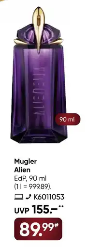 Galeria Mugler Alien Angebot