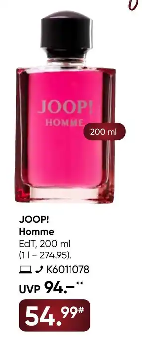 Galeria JOOP! Homme Angebot