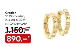 Galeria MONCARA Creolen Angebot