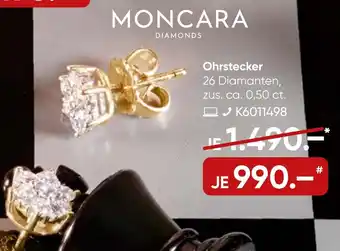 Galeria MONCARA Ohrstecker Angebot
