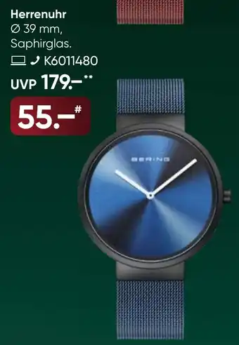 Galeria BERING Herrenuhr Angebot