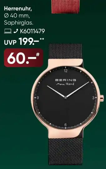 Galeria BERING Herrenuhr Angebot
