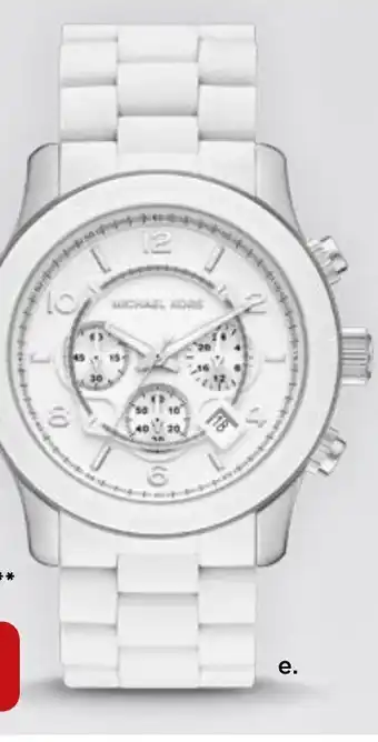 Galeria Michael Kors Runway Uhr Angebot