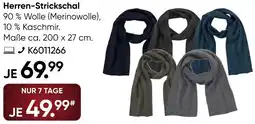 Galeria Herren-Strickschal Angebot
