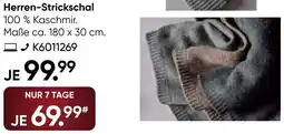 Galeria Herren-Strickschal Angebot
