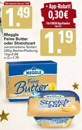 WEZ Meggle Feine Butter oder Streichzart Angebot