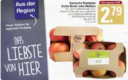 WEZ Deutsche Tafeläpfel Sorte Elstar oder Wellant Angebot