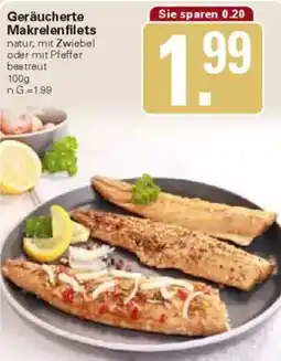 WEZ Geräucherte Makrelenfilets Angebot