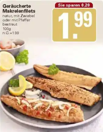 WEZ Geräucherte Makrelenfilets Angebot