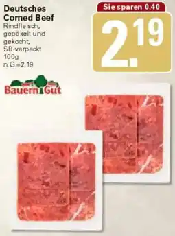 WEZ Bauern Gut Deutsches Corned Beef Angebot