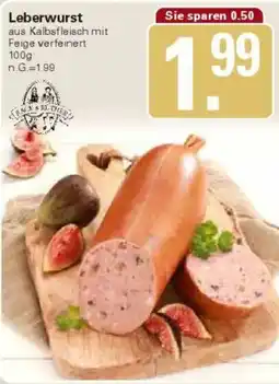 WEZ Leberwurst Angebot