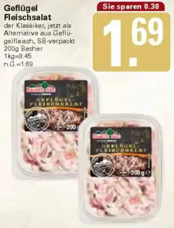 WEZ Bauern Gut Geflügel Fleischsalat Angebot