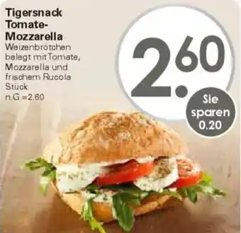 WEZ Tigersnack Tomate Mozzarella Angebot