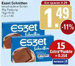 WEZ Eszet Schnitten Angebot