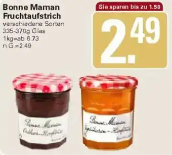 WEZ Bonne Maman Fruchtaufstrich Angebot