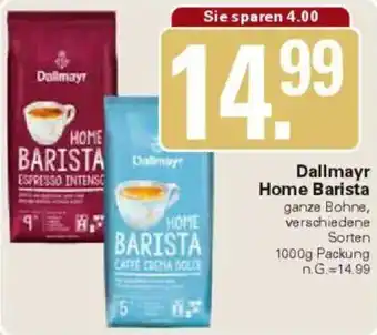 WEZ Dallmayr Home Barista Angebot