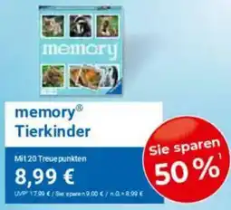 WEZ memory Tierkinder Angebot