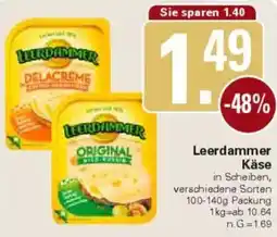 WEZ Leerdammer Käse Angebot