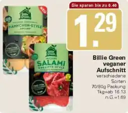 WEZ Billie Green veganer Aufschnitt Angebot