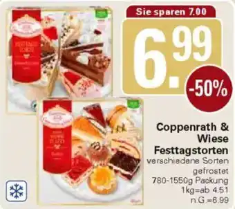 WEZ Coppenrath & Wiese Festtagstorten Angebot