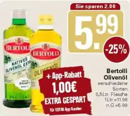 WEZ Bertolli Olivenöl Angebot