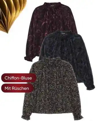 Galeria MANGUUN Damen Chiffon-Bluse Angebot