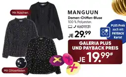 Galeria MANGUUN Damen Chiffon-Bluse Angebot
