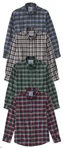 Galeria Herren Flanellhemd, kariert Angebot