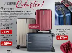 Galeria Eminent 4-Doppelrollen-Trolley-Serie KAPSTADT LIGHT EXP Angebot