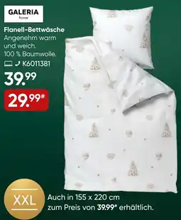 Galeria GALERIA home Flanell-Bettwäsche Angebot