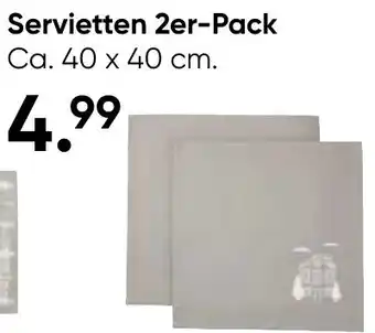 Galeria GALERIA home Servietten 2er-Pack Angebot
