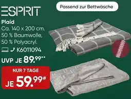 Galeria ESPRIT Plaid Angebot