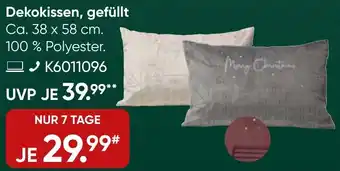 Galeria ESPRIT Dekokissen, gefüllt Angebot