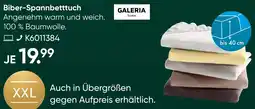 Galeria GALERIA home Biber-Spannbetttuch Angebot