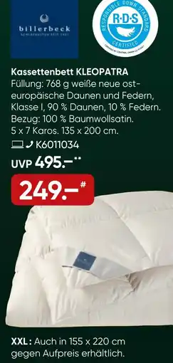 Galeria billerbeck Kassettenbett KLEOPATRA Angebot