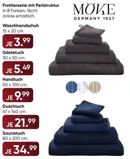 Galeria MOVE Frottierserie mit Perlstruktur Angebot