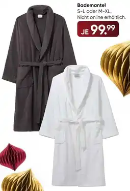 Galeria Bademantel Angebot