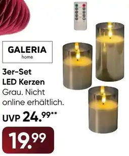 Galeria GALERIA home 3er-Set LED Kerzen Angebot