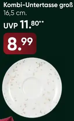 Galeria Seltmann Weiden Kombi-Untertasse groß Angebot