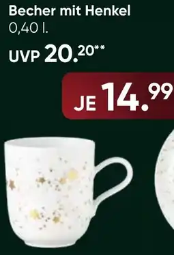 Galeria Seltmann Weiden Becher mit Henkel Angebot