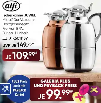 Galeria alfi Isolierkanne JUWEL Angebot