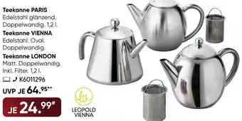 Galeria LEOPOLD VIENNA Teekanne PARIS Angebot