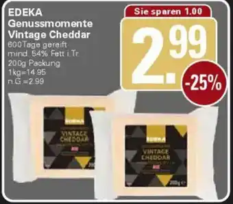 WEZ EDEKA Genussmomente Vintage Cheddar Angebot